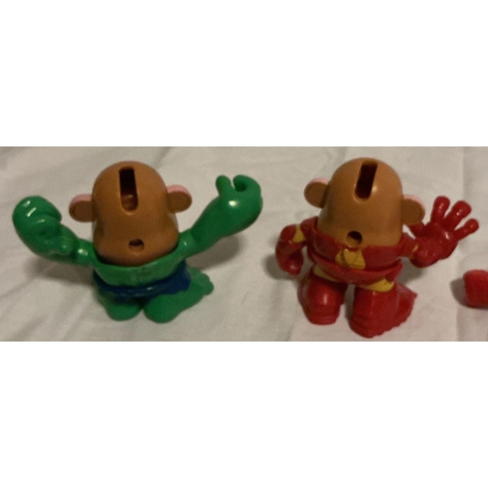 Lot of 3 Mini Mr Potato Head Marvel Mixable Mashable Heroes Incomplete - Picture 7 of 10